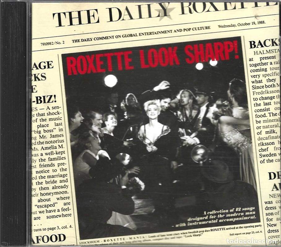 CDs de m&uacute;sica: ROXETTE &uml;LOOK SHARP!&uml; (CD) - Foto 1