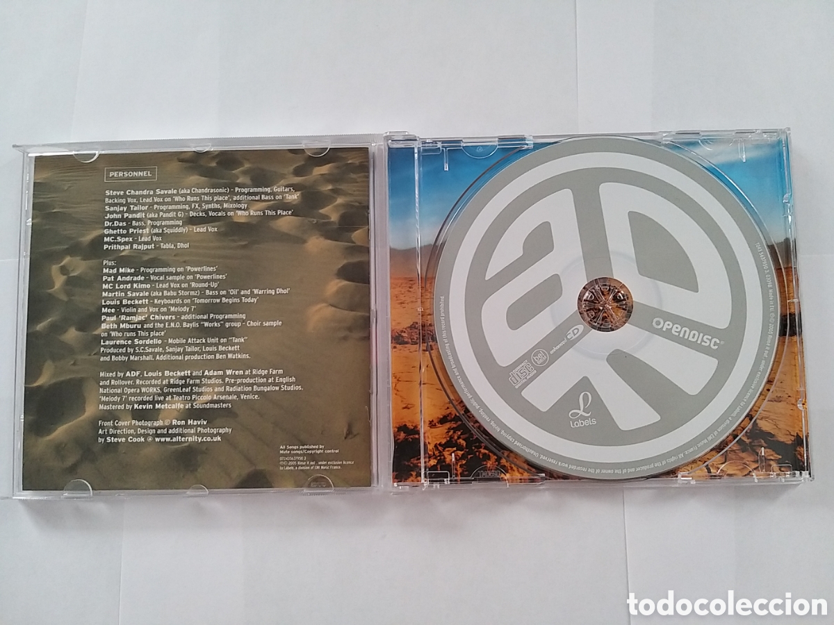CDs de m&uacute;sica: ASIAN DUB FOUNDATION - TANK CD - Foto 3