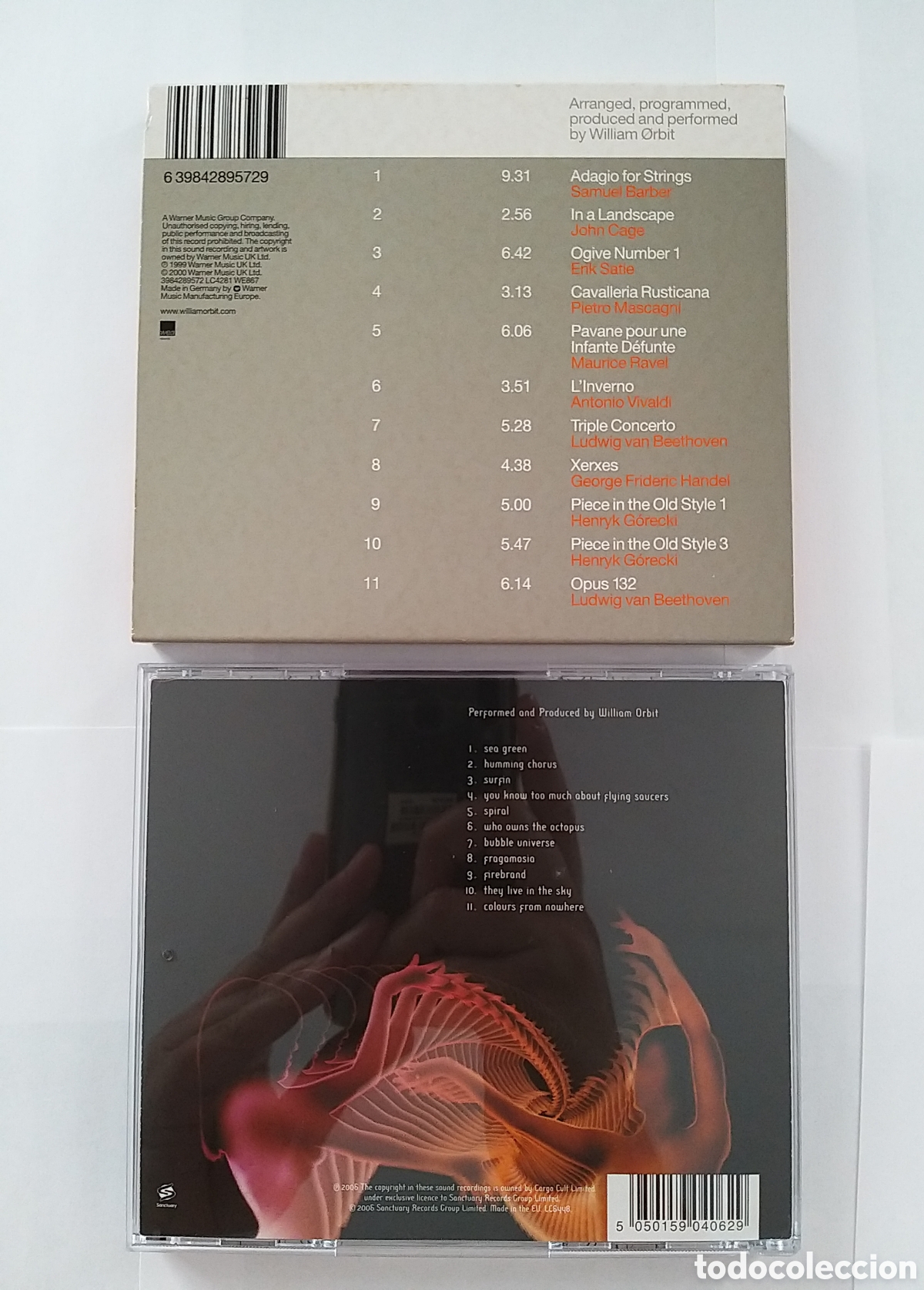 CDs de m&uacute;sica: WILLIAM ORBIT - PIECES ON A MODERN STYLE + HELLO WAVEFORMS - 2 DS SET - Foto 2