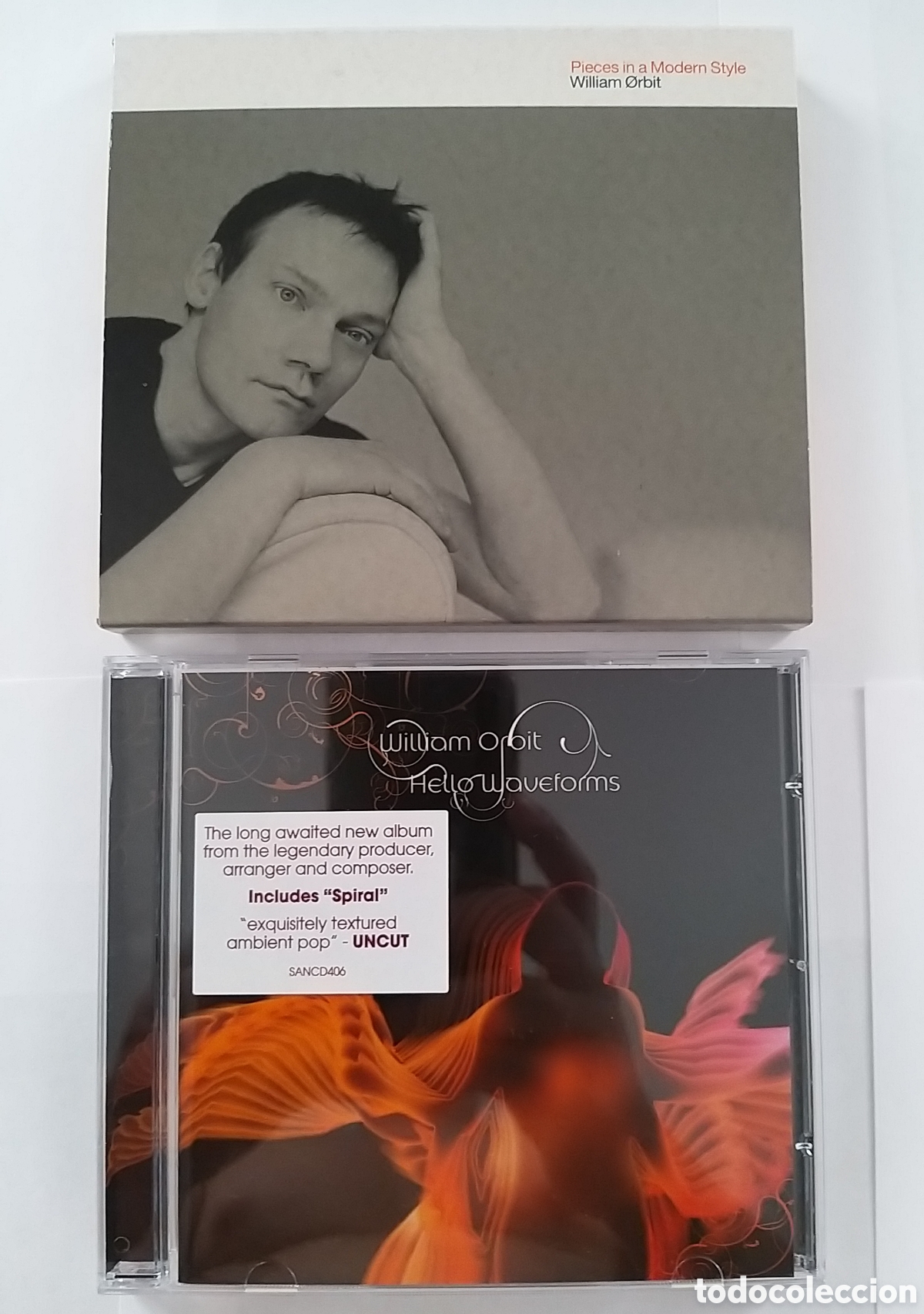 CDs de m&uacute;sica: WILLIAM ORBIT - PIECES ON A MODERN STYLE + HELLO WAVEFORMS - 2 DS SET - Foto 1