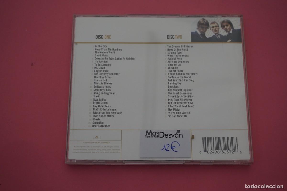 CDs de m&uacute;sica: CD/ DOBLE CD - THE JAM - GOLD - Foto 3