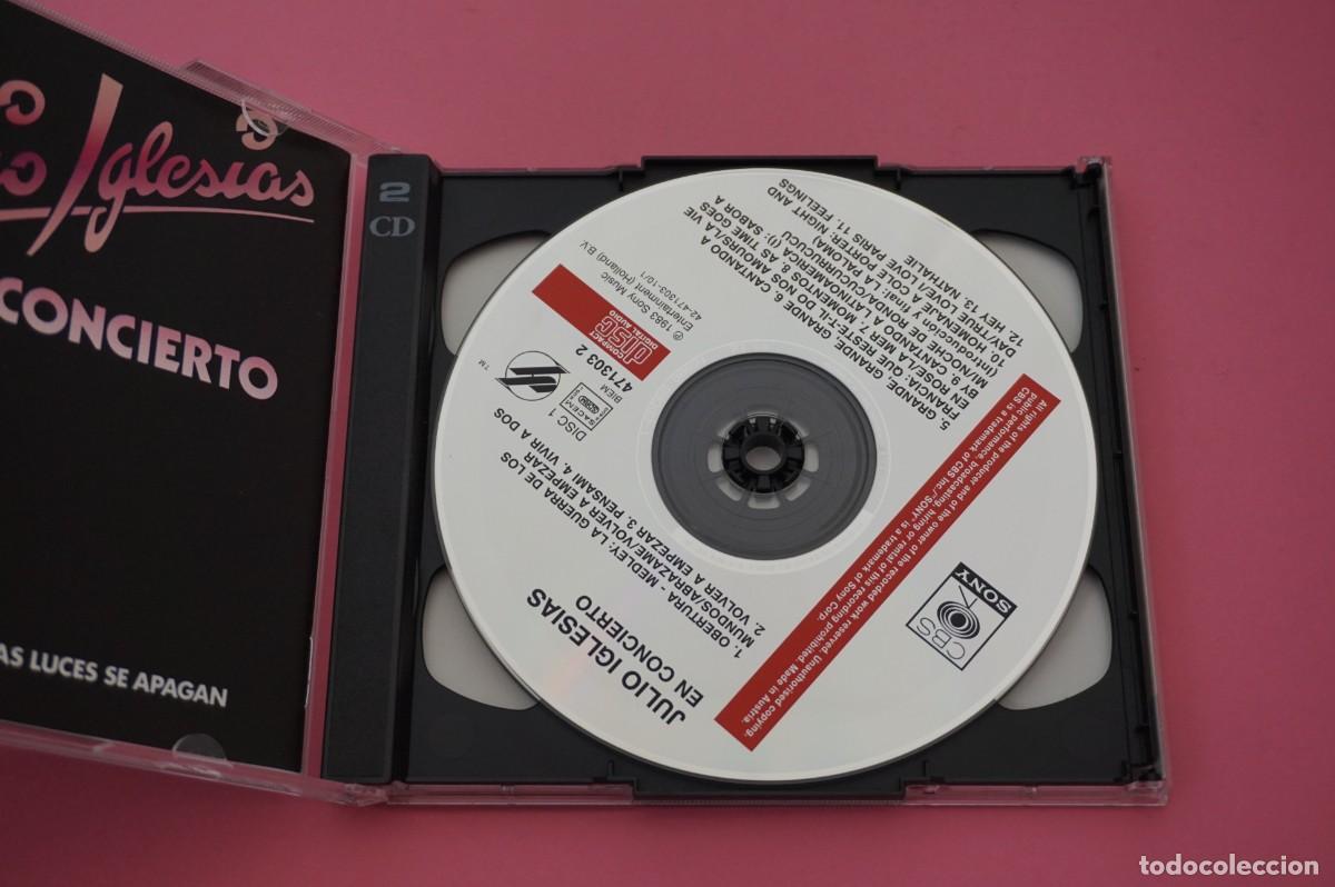 CDs de m&uacute;sica: CD/ JULIO IGLESIAS - EN CONCIERTO - Foto 2