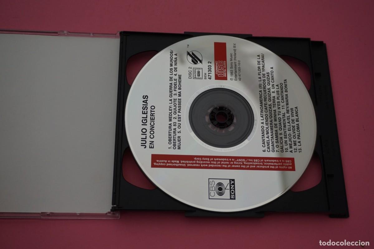 CDs de m&uacute;sica: CD/ JULIO IGLESIAS - EN CONCIERTO - Foto 4