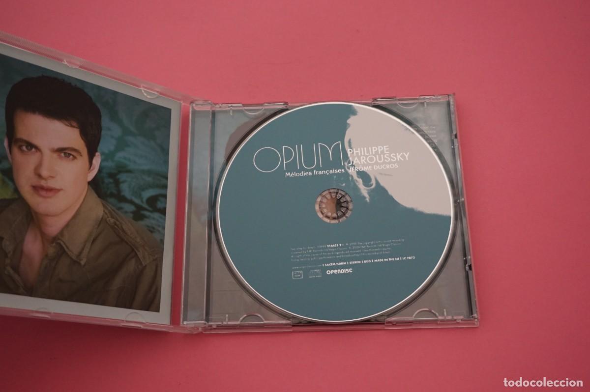 CDs de m&uacute;sica: CD/ OPIUM - PHILIPPE JAROUSSKY - JEROME DUCROS - Foto 2