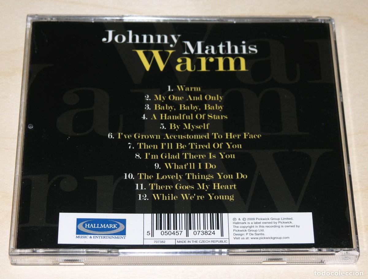 CDs de m&uacute;sica: CD JOHNNY MATHIS . WARM (1957). - Foto 2