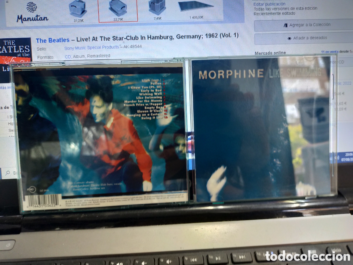 CDs de m&uacute;sica: Morphine CD like swimming 1997 - Foto 1