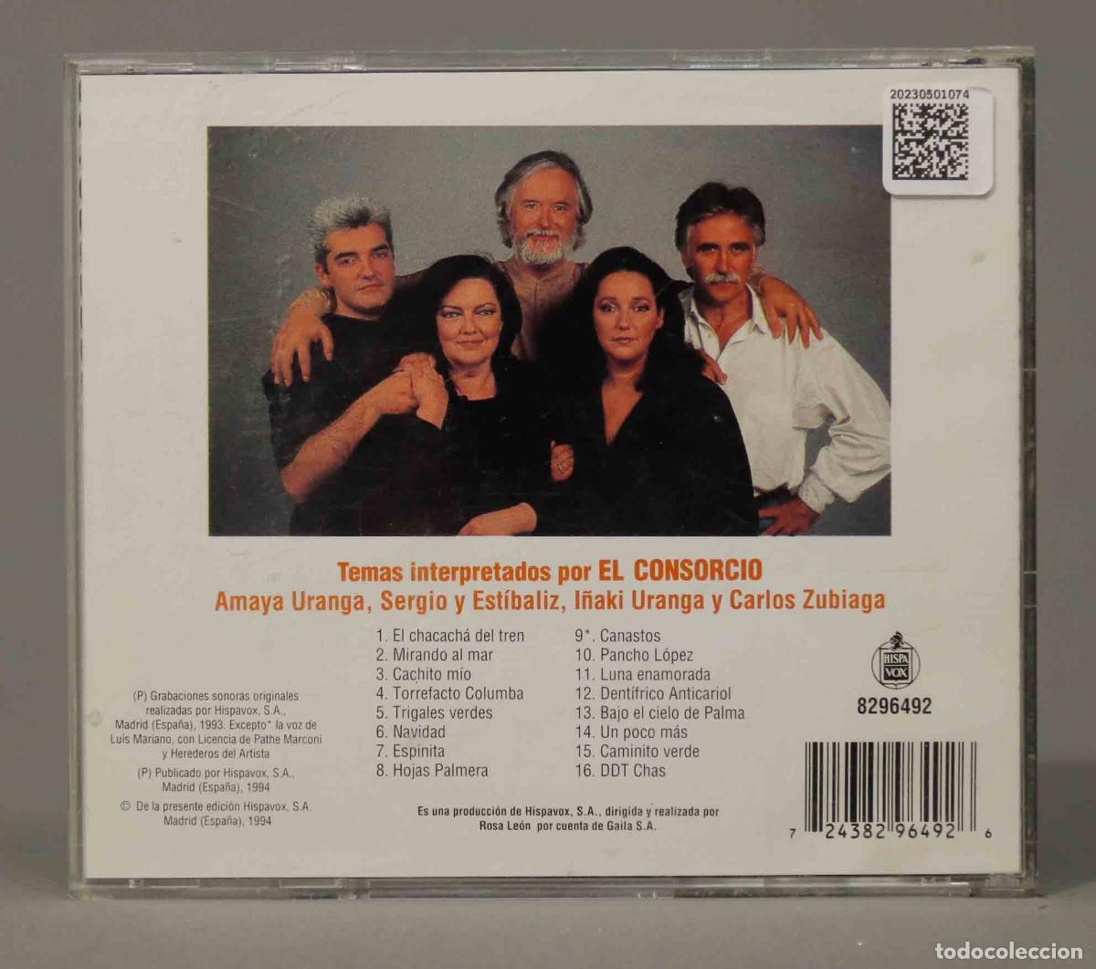 CDs de m&uacute;sica: CD. El Consorcio &ndash; Lo Que Nunca Muere - Foto 2