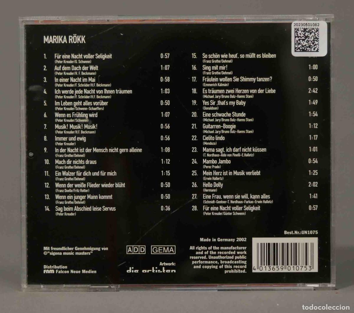 CDs de m&uacute;sica: CD. Marika R&ouml;kk - Foto 2