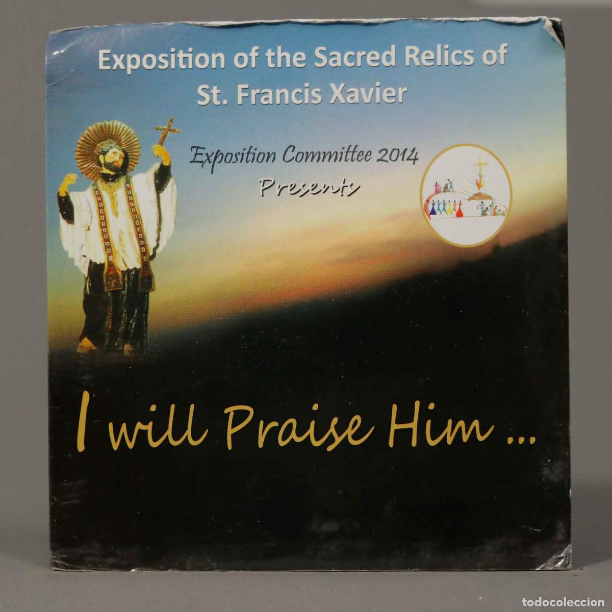 CDs de m&uacute;sica: CD. EXPOSITION OF SACRED RELICS OF ST FRANCIS XAVIER. 2014