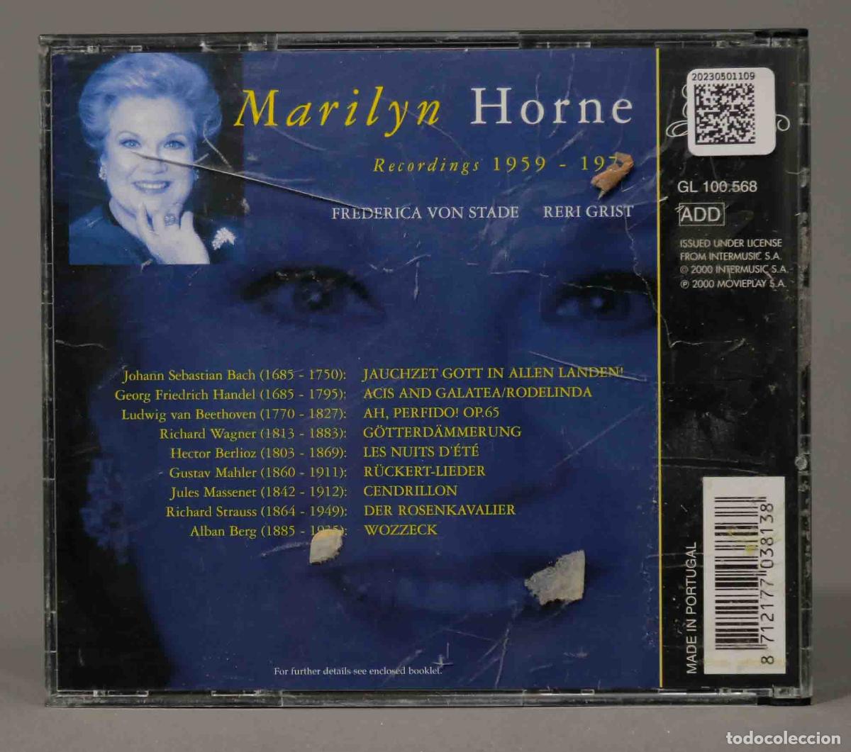CDs de m&uacute;sica: 2 CD. HORNE. RECORDINGS 1959-1973 - Foto 2