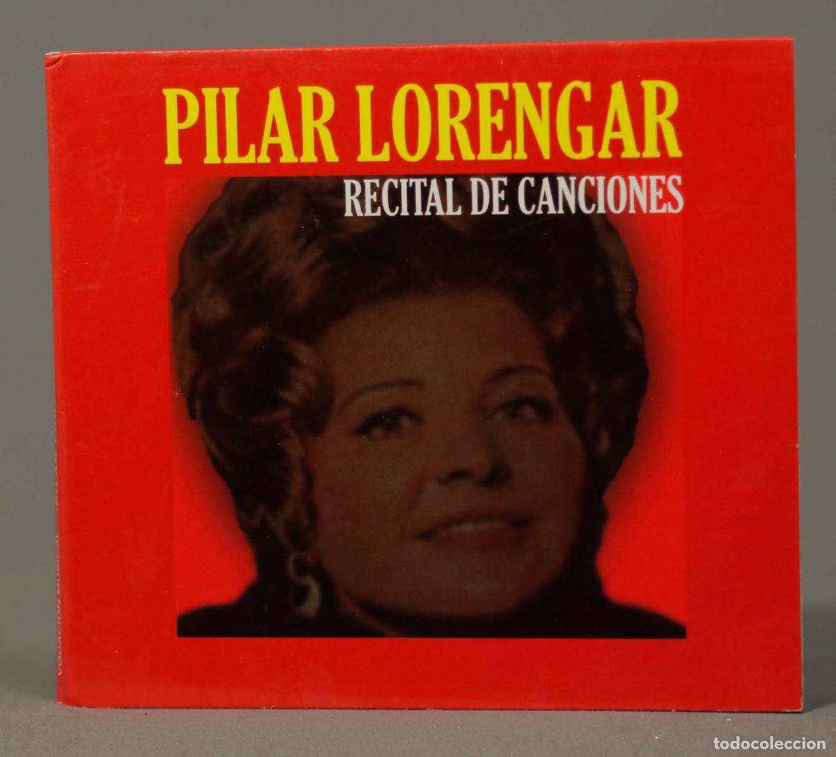 CDs de m&uacute;sica: CD. Pilar Lorengar: Recital de Canciones - Foto 1