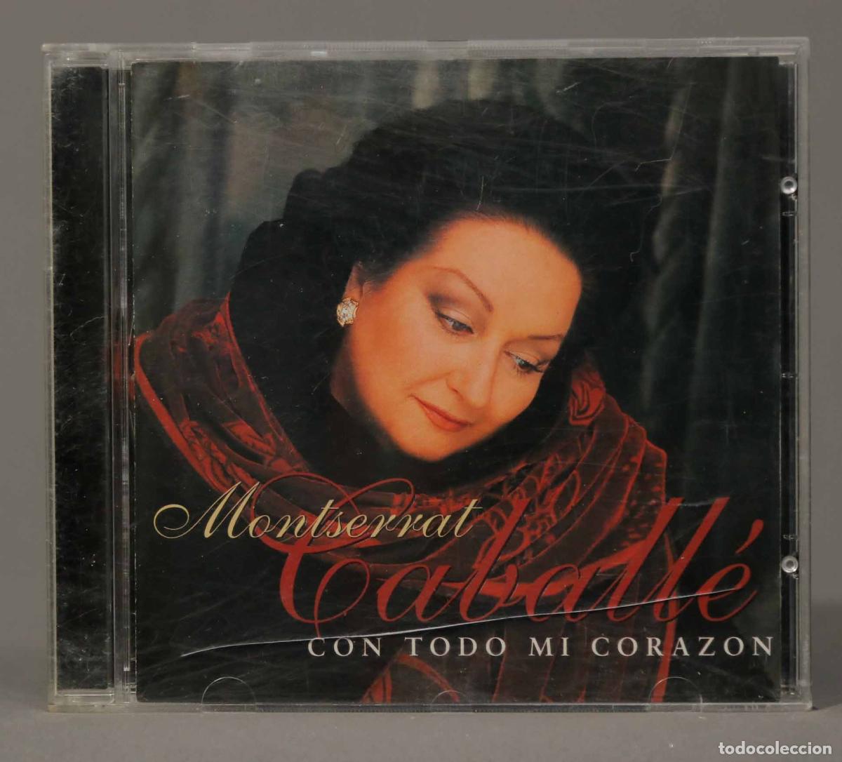 CDs de m&uacute;sica: CD. Montserrat Caball&eacute; &ndash; Con Todo Mi Coraz&oacute;n - Foto 1