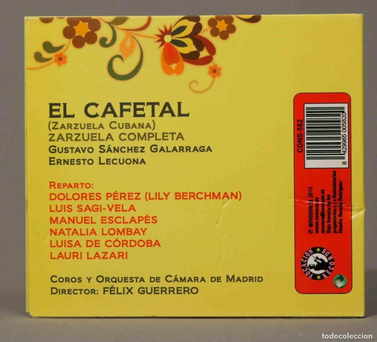 CDs de m&uacute;sica: CD. EL CAFETAL. GUERRERO - Foto 2