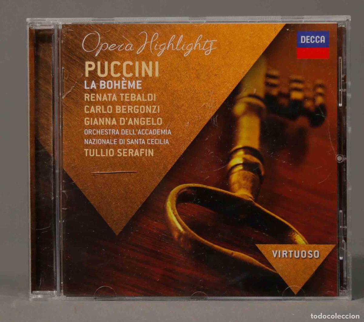 CDs de m&uacute;sica: CD. La Boh&egrave;me. SERAFIN. PUCCINI - Foto 1