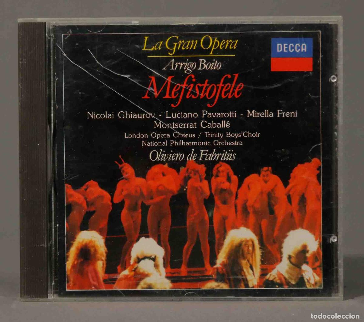 CDs de m&uacute;sica: CD. MEFISTOFELE. FABRITIS. BOITO - Foto 1