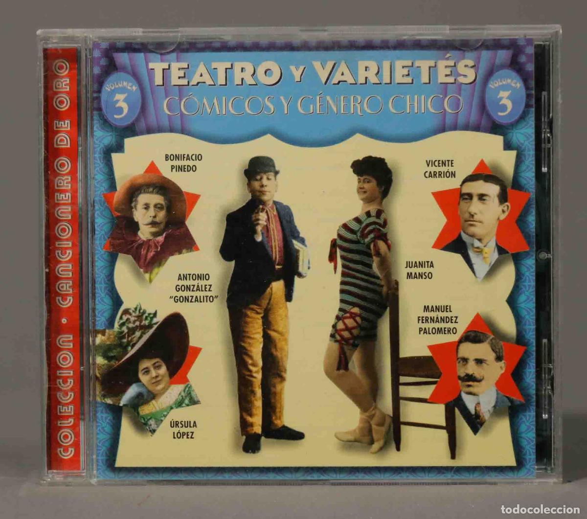 CDs de m&uacute;sica: CD. Various &ndash; Teatro Y Varietes Volumen 3 - Foto 1
