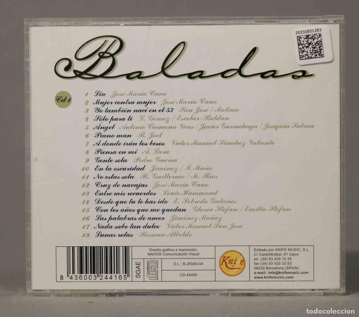 CDs de m&uacute;sica: CD. BALADAS. ROD&acute;S BAND - Foto 2