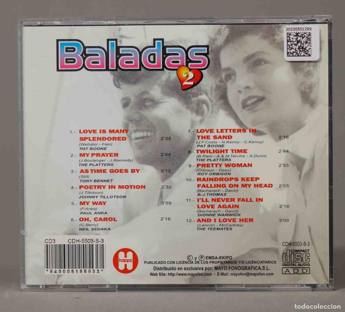 CDs de m&uacute;sica: CD. BALADAS. 2 - Foto 2