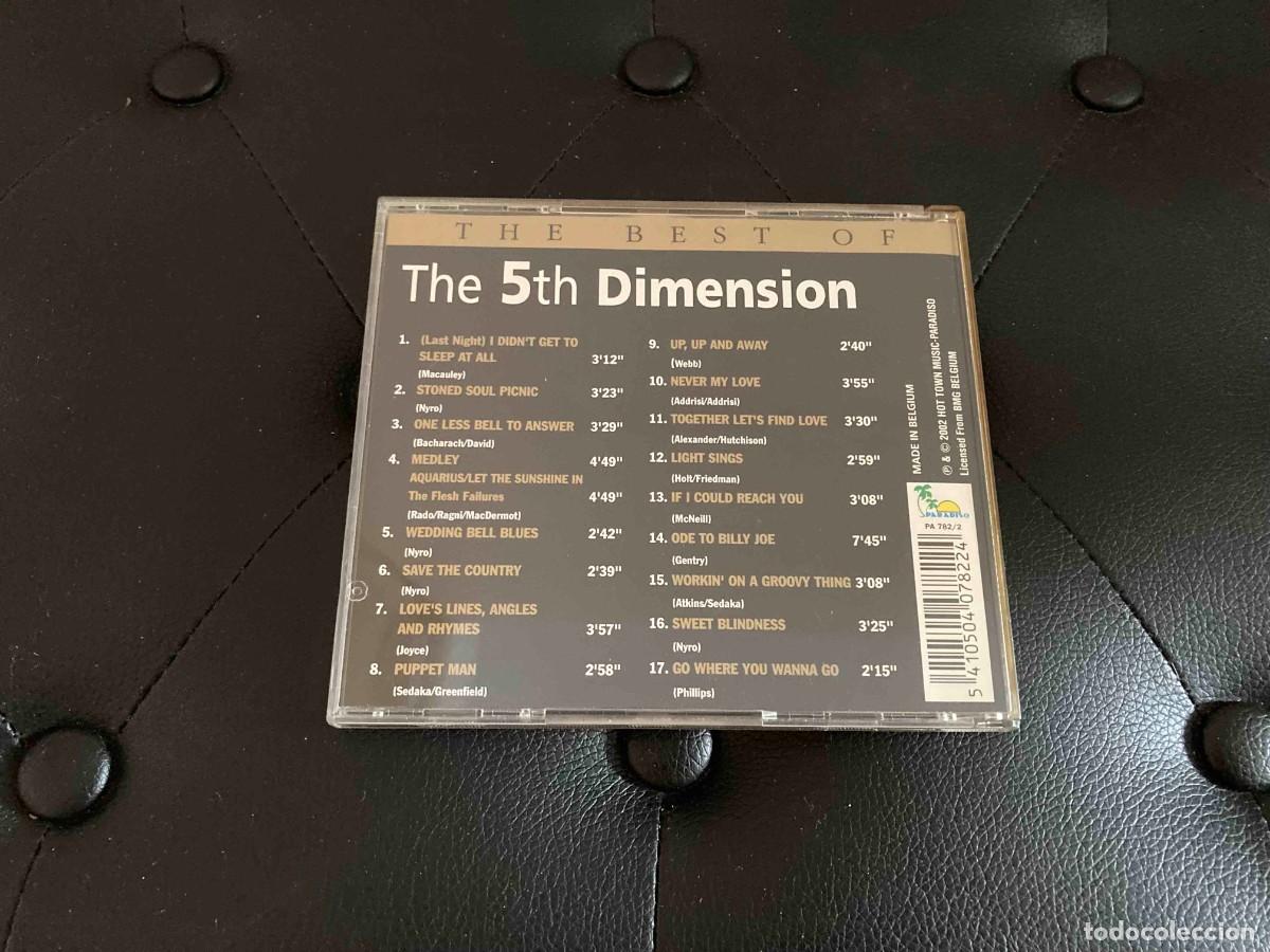 CDs de m&uacute;sica: CD. The 5th Dimension. The best of - Foto 2