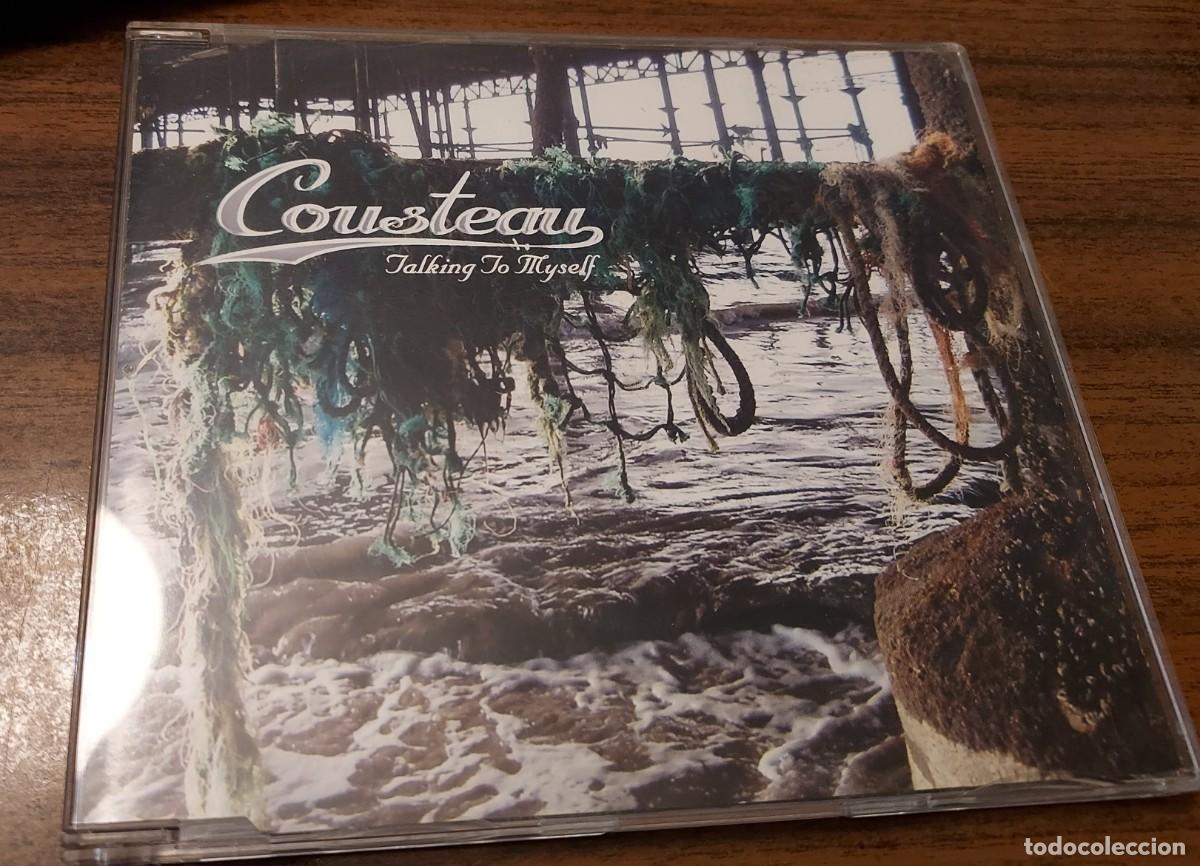 CDs de m&uacute;sica: COUSTEAU - TALKING TO MYSELF - + 2 TEMAS - CD SINGLE - 2002 - Foto 1