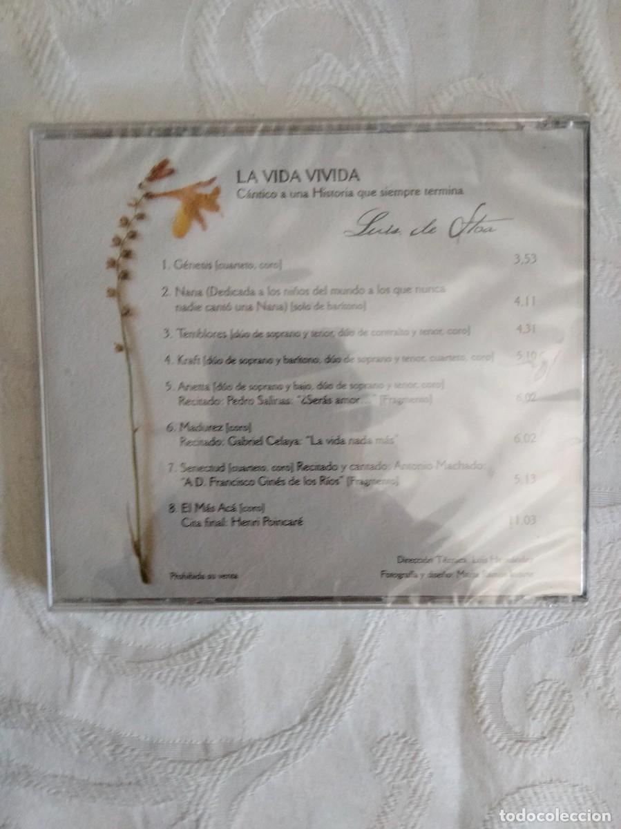 CDs de m&uacute;sica: LUIS DE STOA - La vida vivida - Foto 2
