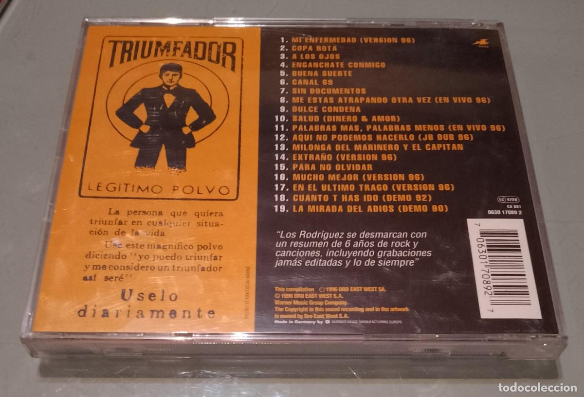 CDs de m&uacute;sica: CD LOS RODR&Iacute;GUEZ HASTA LUEGO. 19 TEMAS - Foto 2