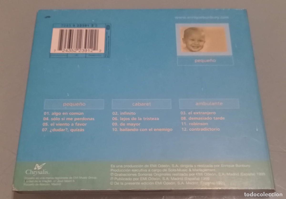 CDs de m&uacute;sica: CD BUMBURY PEQUE&Ntilde;O CRYSALIS - Foto 2