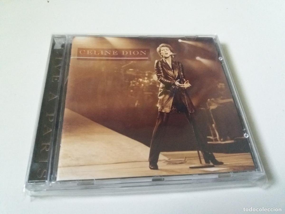 CDs de m&uacute;sica: CELINE DION &rdquo;LIVE A PARIS&rdquo; CD 16 TRACKS COMO NUEVO - Foto 1