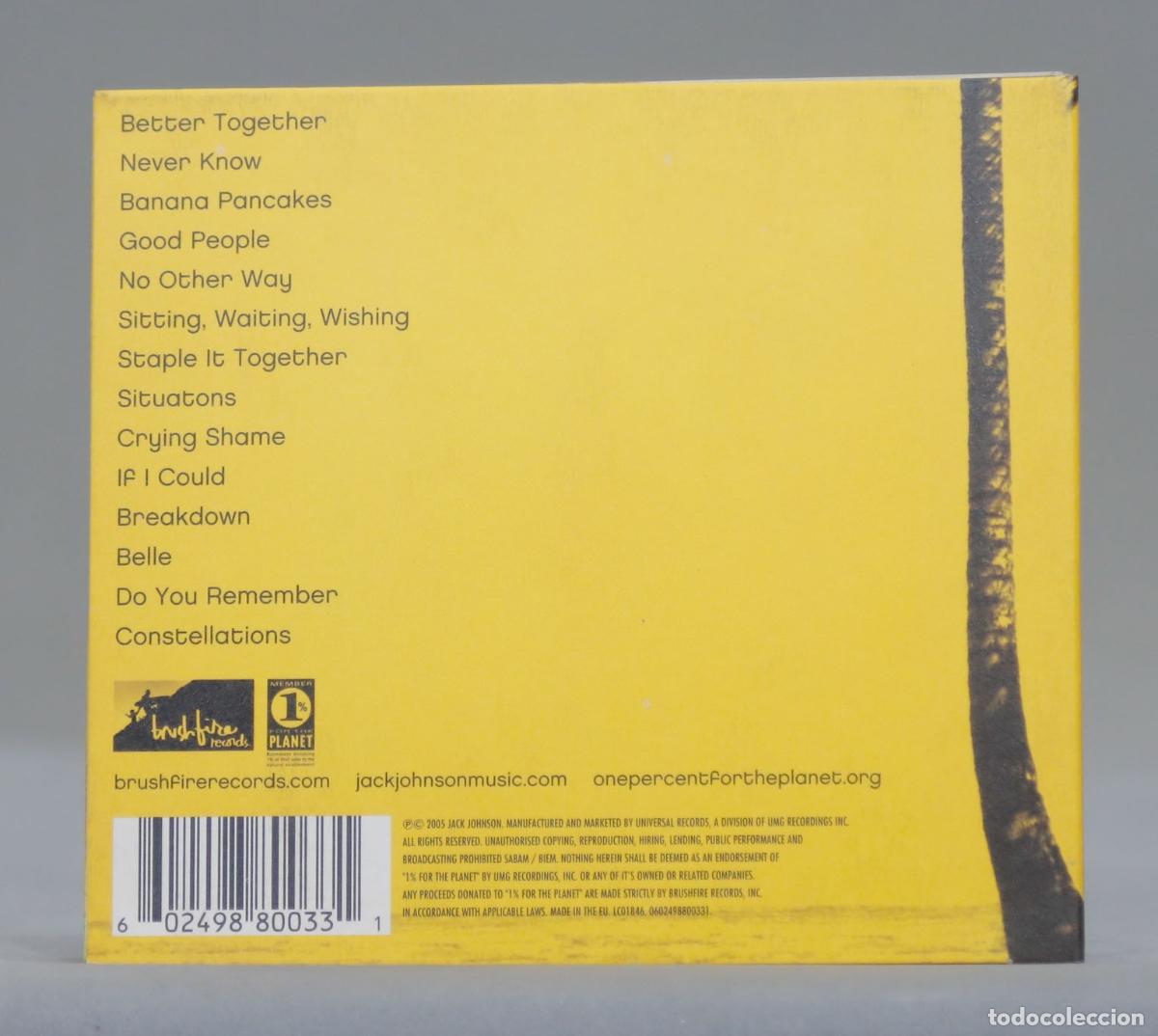 CDs de m&uacute;sica: CD. Jack Johnson &ndash; In Between Dreams - Foto 2