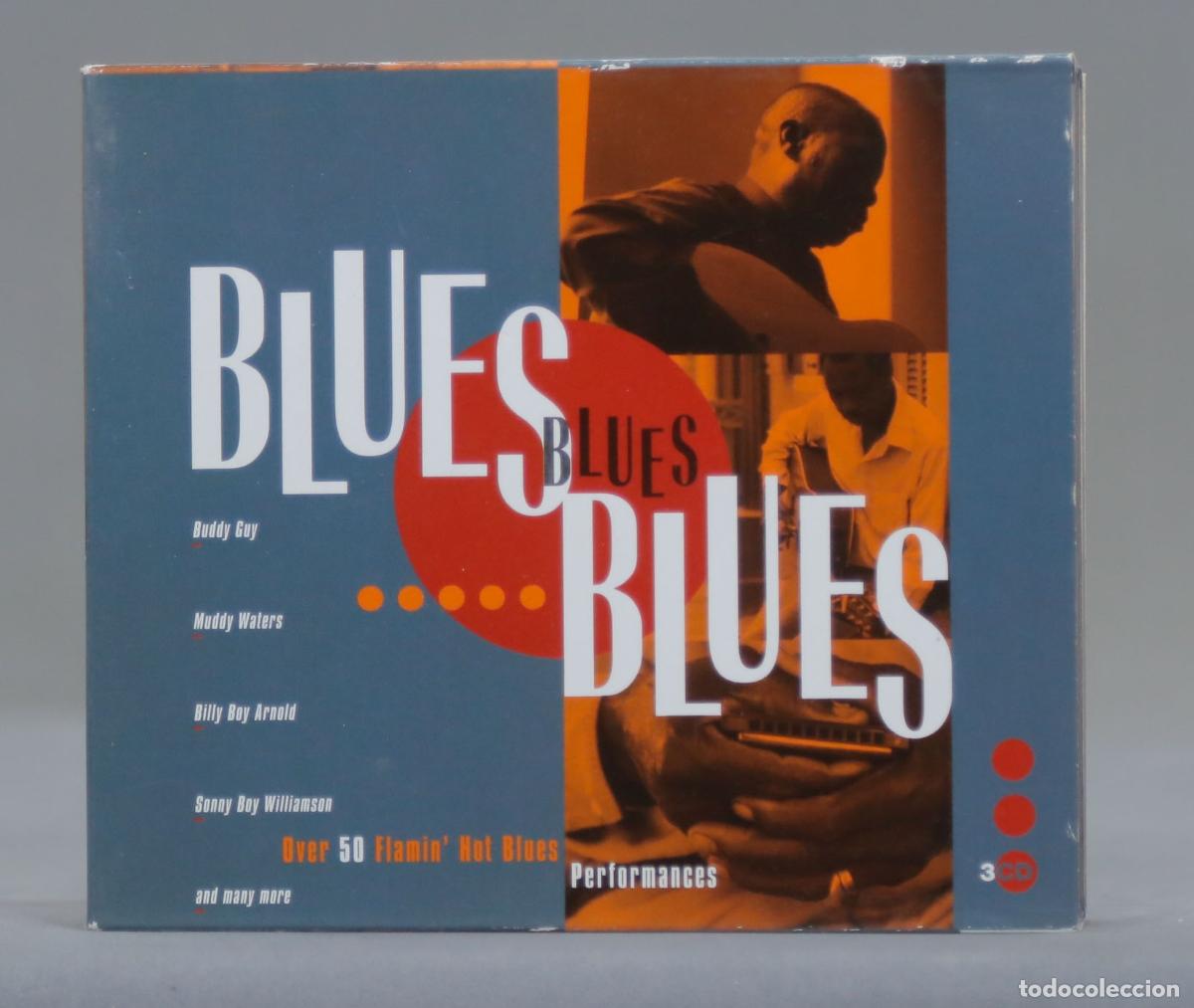 CDs de Musique: 3 CD. BLUES. OVER 50 FLAMIN&acute;HOT BLUES PERFOMANCES