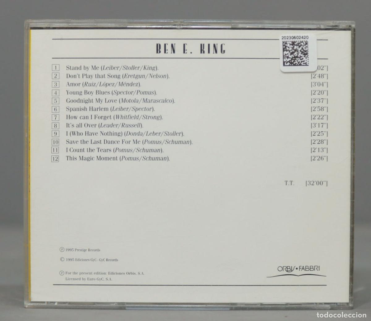 CDs de m&uacute;sica: CD. BEN E. KING - Foto 2