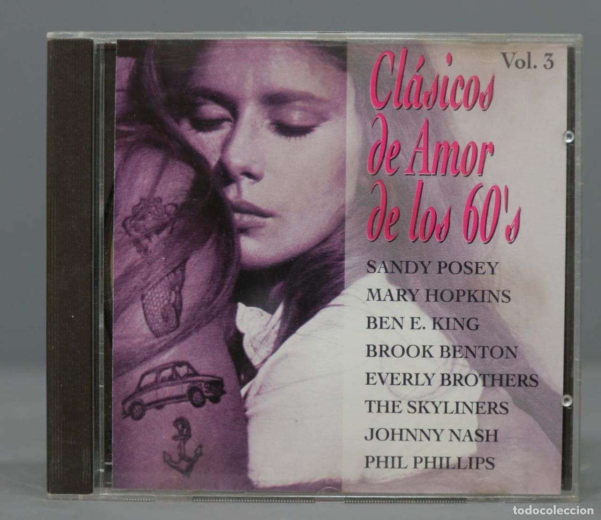 CDs de m&uacute;sica: CD. CLASICOS DE AMOR DE LOS 60&acute;S. 3 - Foto 1