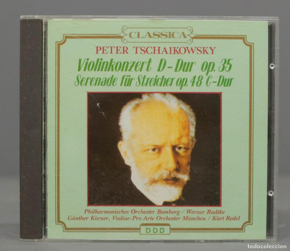 CDs de m&uacute;sica: CD. TSCHAIKOWSKY. OP 35. 48. REDEL - Foto 1