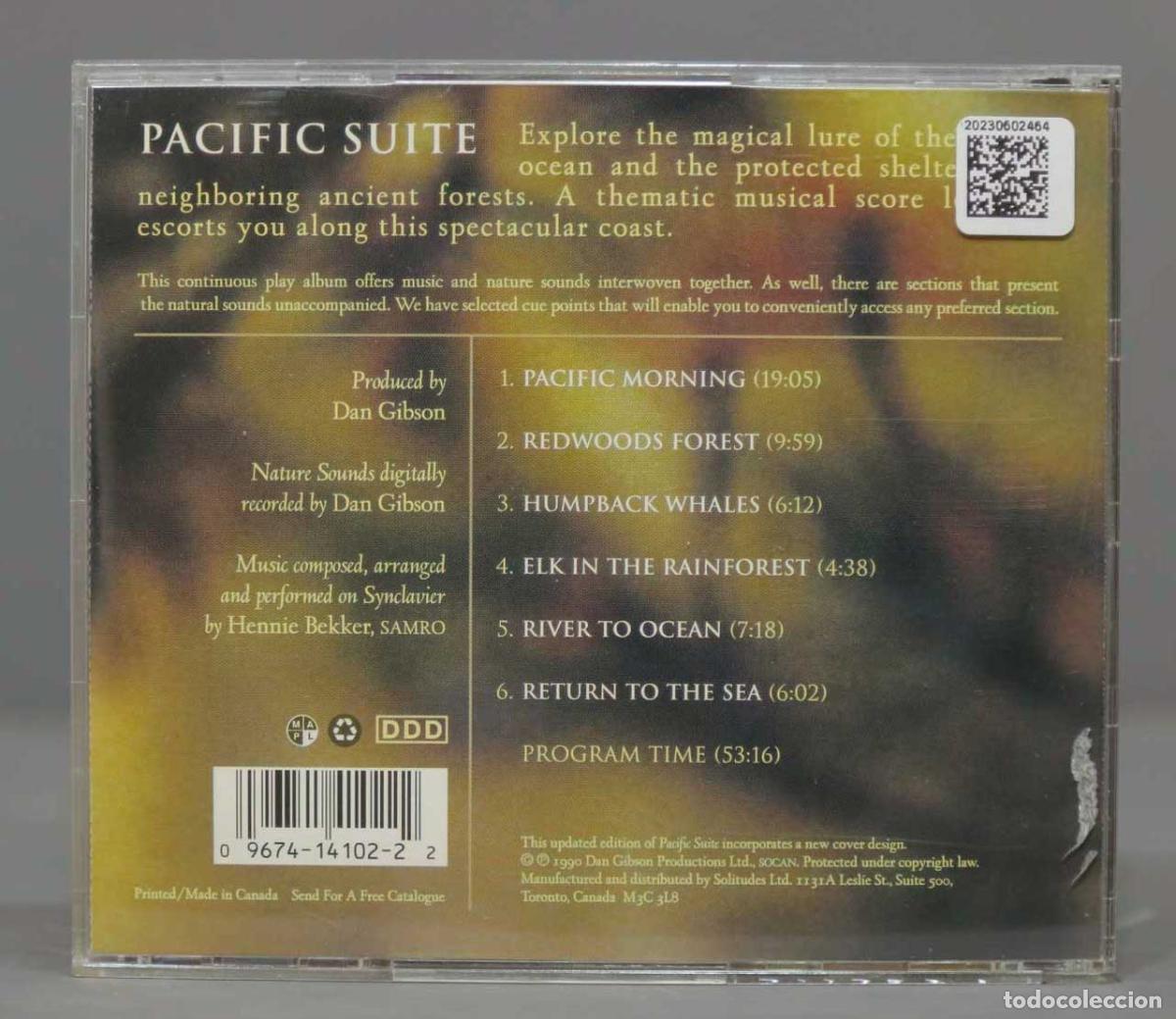 CDs de m&uacute;sica: CD. Dan Gibson &ndash; Pacific Suite - Foto 2