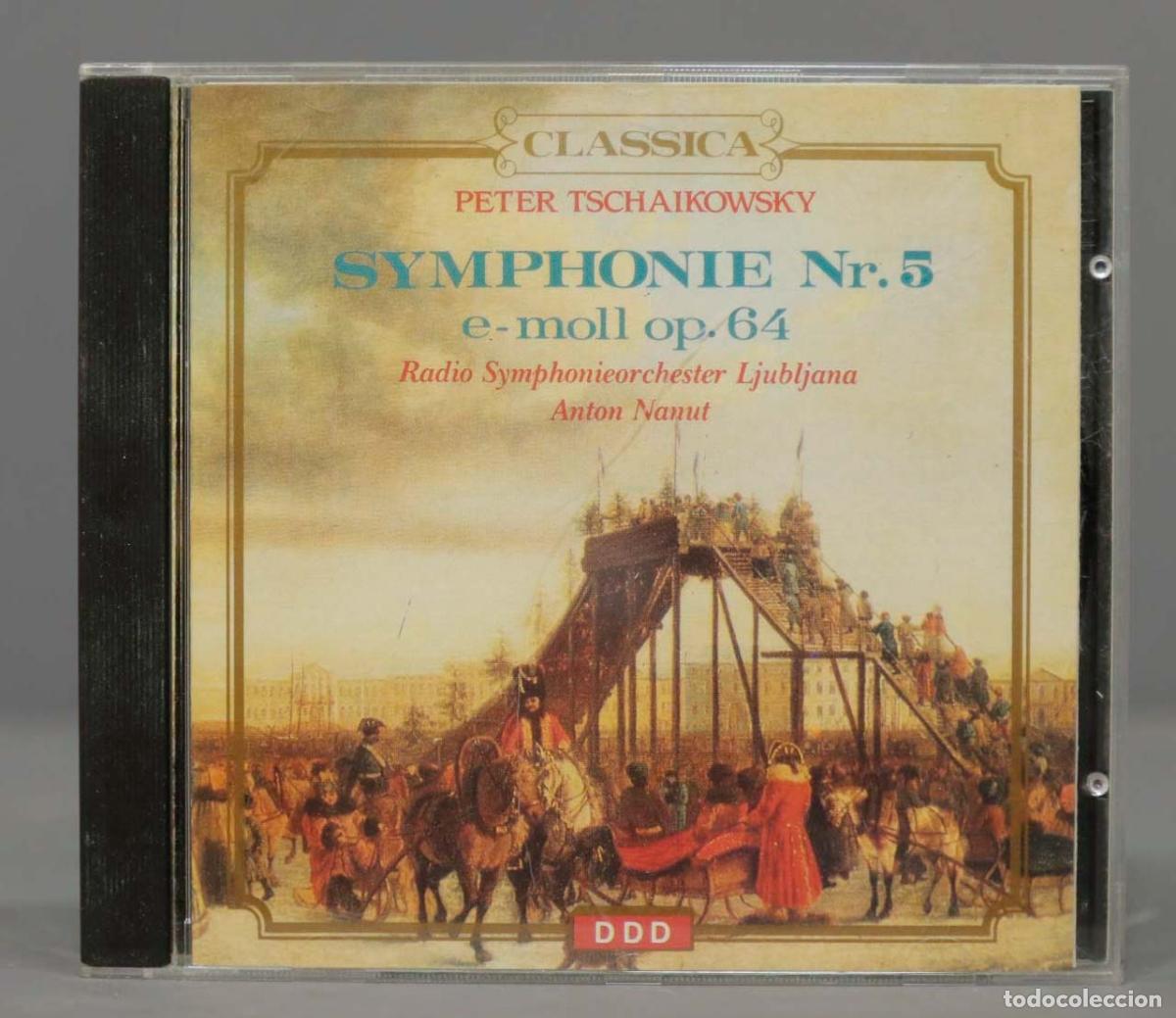 CDs de m&uacute;sica: CD. Nanut &ndash; Symphony Nr. 5 E-moll Op. 64. Tschaikowsky - Foto 1
