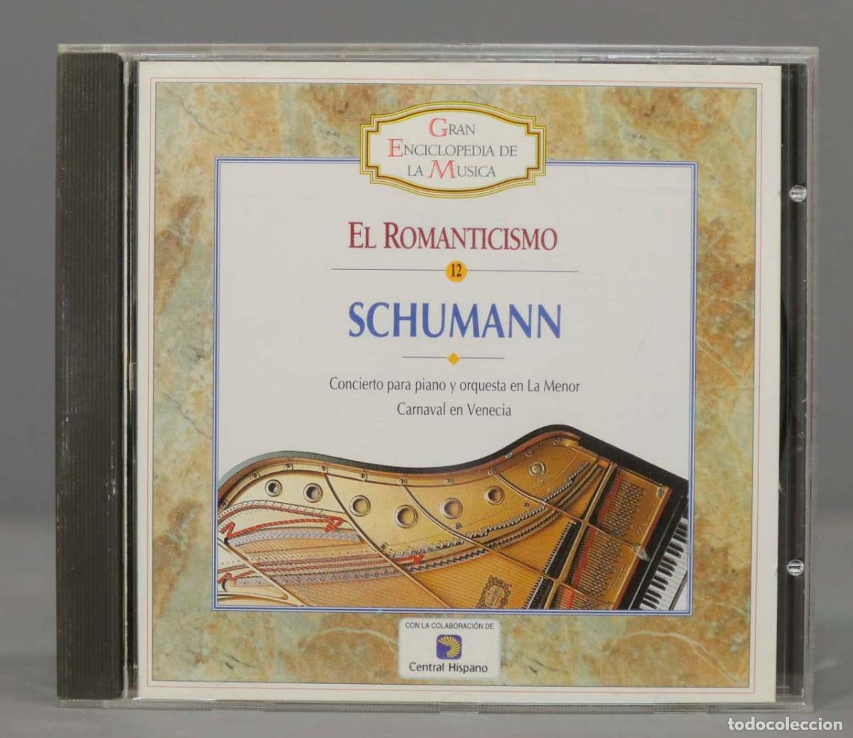 CDs de m&uacute;sica: CD. SCHUMANN. 12. EL ROMANTICISMO - Foto 1