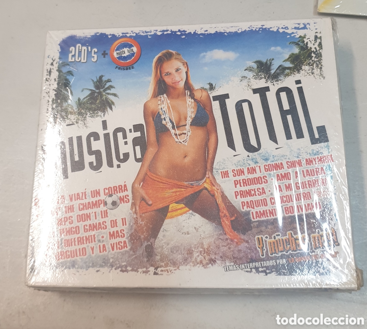 CDs de m&uacute;sica: Musica total. Doble cd. SIN ABRIR - Foto 1