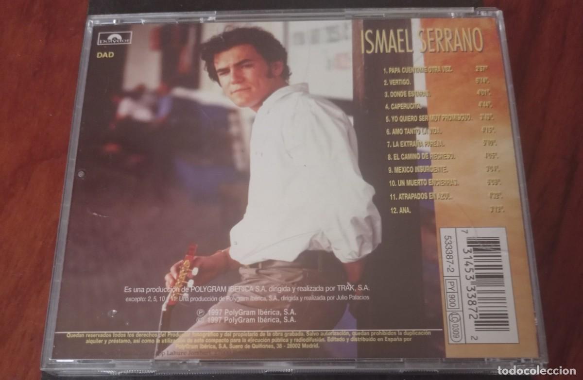 CDs de m&uacute;sica: CD ISMAEL SERRANO ATRAPADOS EN AZUL - Foto 2