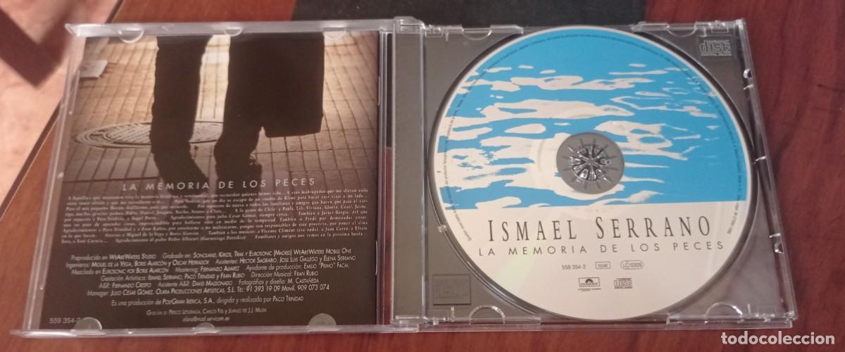 CDs de m&uacute;sica: CD ISMAEL SERRANO LA MEMORIA DE LOS PECES - Foto 3