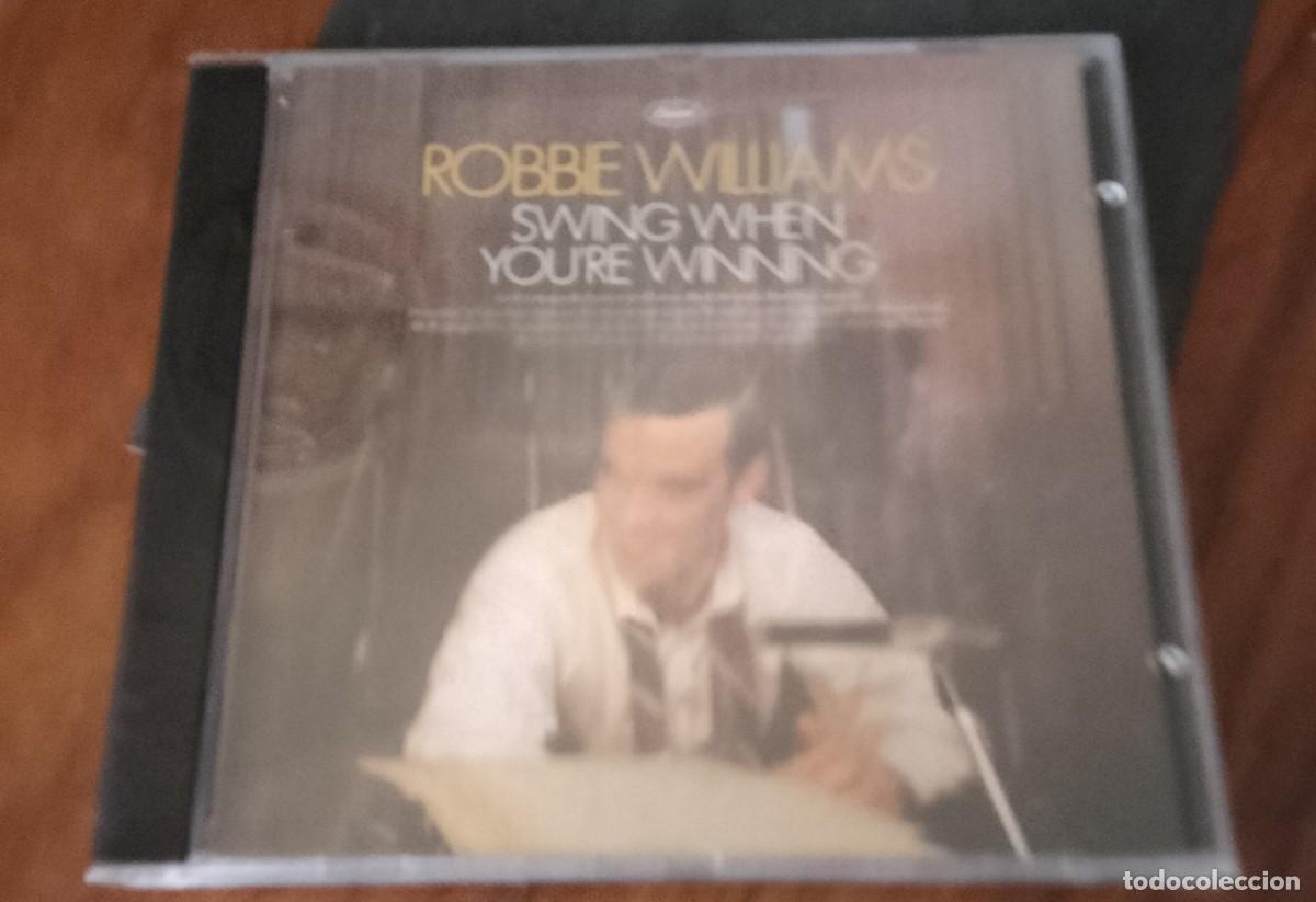 CDs de m&uacute;sica: CD ROBBIE WILLIAMS SWING WHEN YOURE WINNING - Foto 1