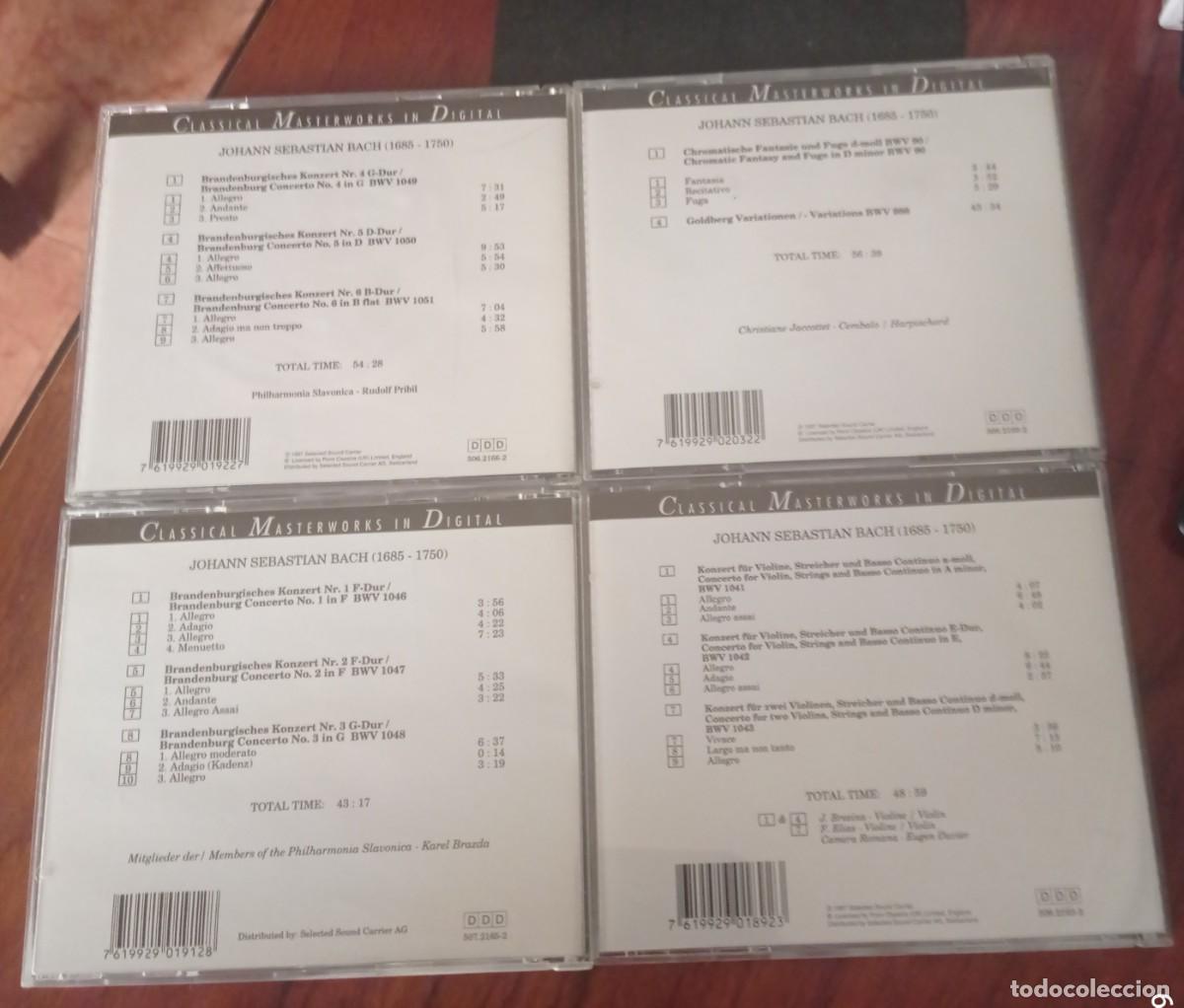 CDs de m&uacute;sica: CD BACH EDITION LIMITIERTE AUFLAGE 4 CDS - Foto 2