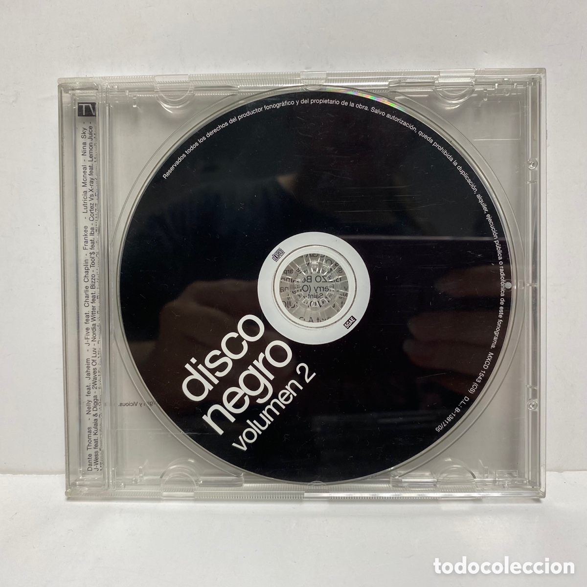 CDs de m&uacute;sica: Disco Negro Volumen 2 (CD) - Foto 1
