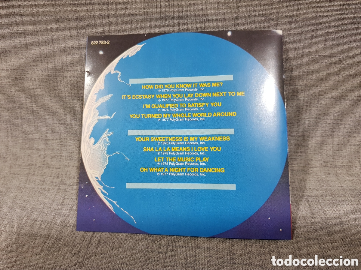 CDs de m&uacute;sica: CD BARRY WHITE GREATEST HITS VOLUME 2. MERCURY. A&Ntilde;O 1981. - Foto 7