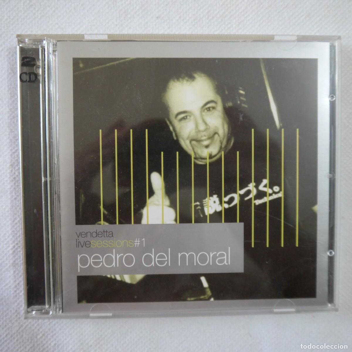 CDs de m&uacute;sica: PEDRO DEL MORAL - VENDETTA LIVE SESSIONS 1 - 2 CD - Foto 1