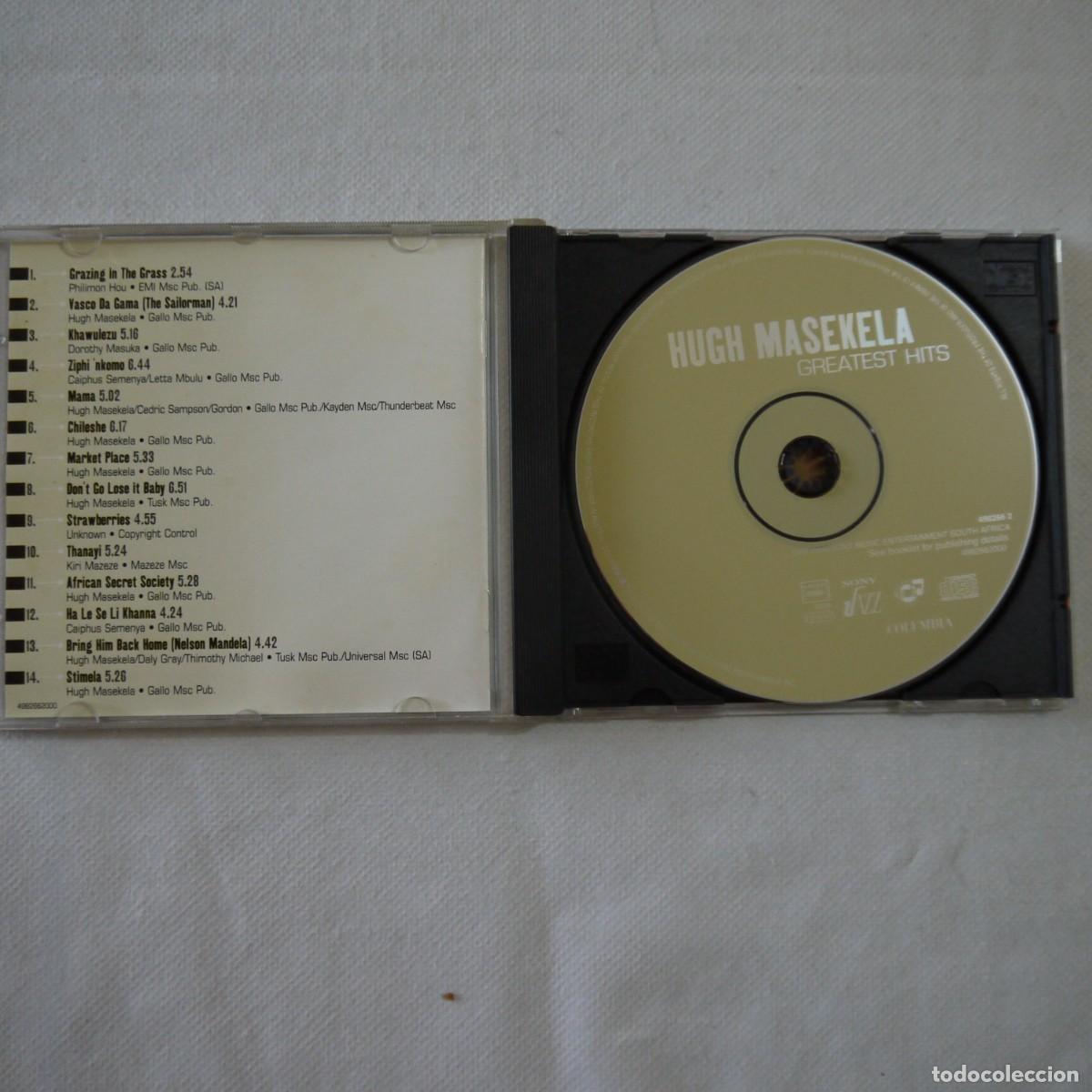 CDs de m&uacute;sica: HUGH MASEKELA - GREATEST HITS - CD 2000 - Foto 2