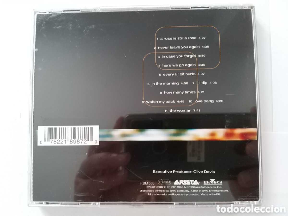 CDs de m&uacute;sica: ARETHA FRANKLIN - A ROSE IS STILL A ROSE - Foto 2