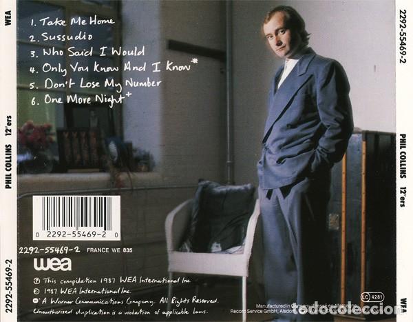 CDs de m&uacute;sica: Phil Collins &ndash; 12&rdquo;ers - Foto 2