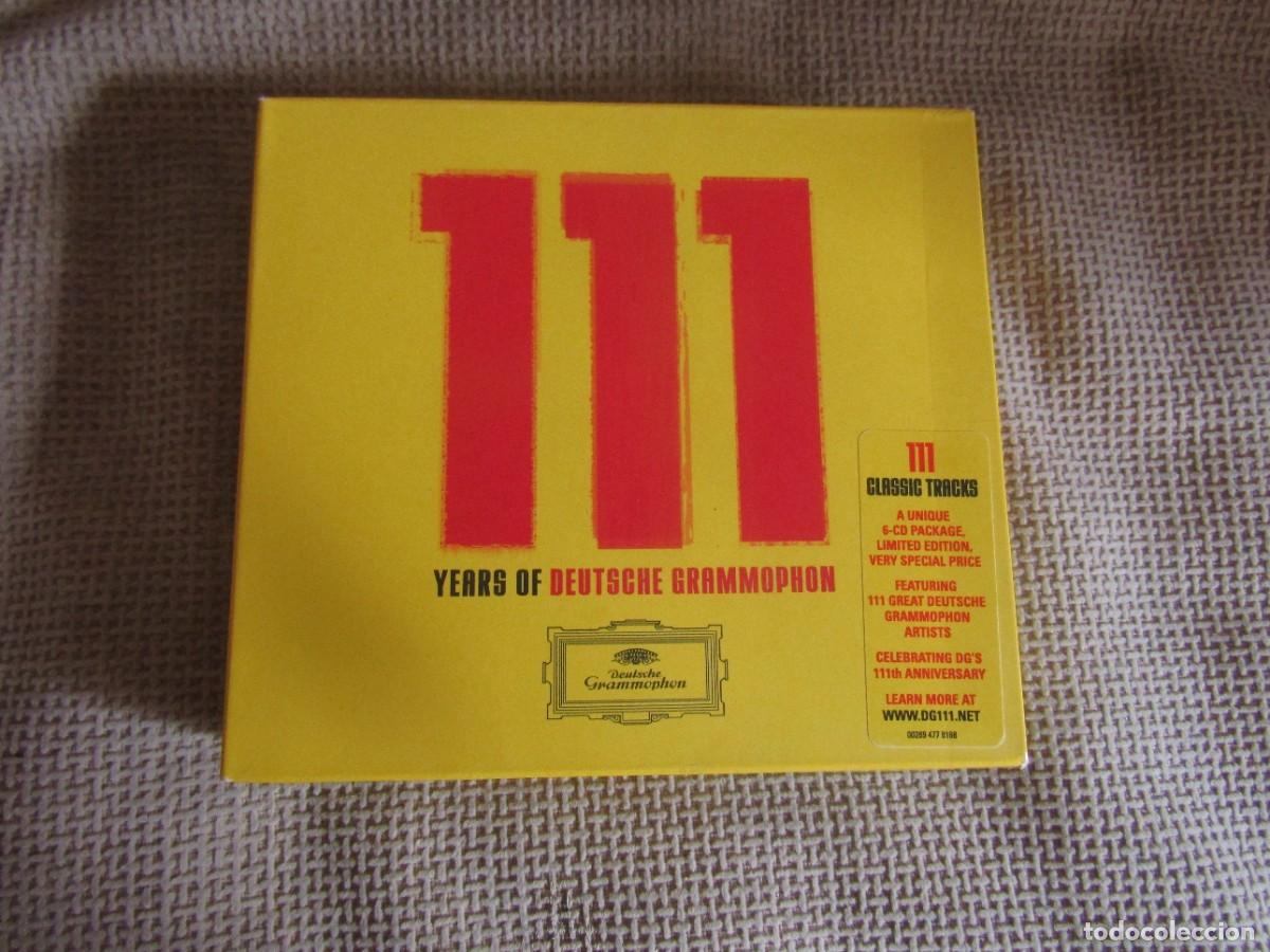 Music CDs: 111 Years of Deutsche Grammophon - 111 Classic Tracks - 6 CDs 2009