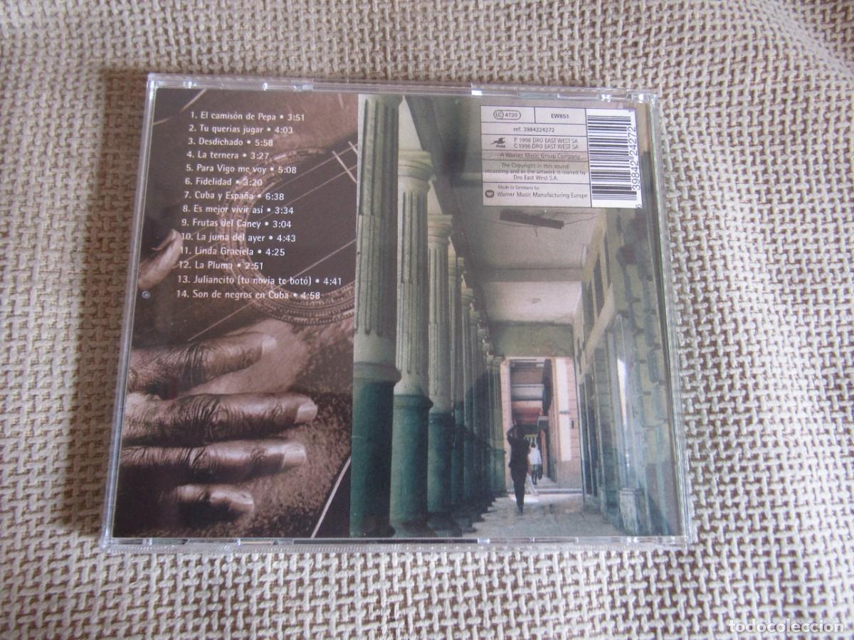 CDs de m&uacute;sica: Compay Segundo - Lo Mejor de la Vida - CD 1998 - Foto 2