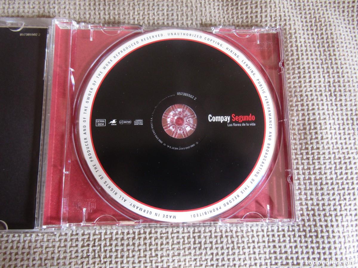 CDs de m&uacute;sica: Compay Segundo - Las Flores de la Vida - CD 2000 - Foto 4